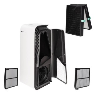 Blueair HealthProtect 7440i - rozłożone filtry