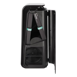 Blueair HealthProtect 7440i - widok bok, wentylator, filtry w urządzeniu