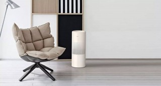 LIFAair LAH302 z filtrem HEPA H13 oraz matą ewaporacyjną - aranżacja