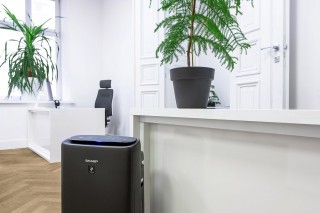 Sharp UA-KIN40E-H - aranżacja oczyszczacza