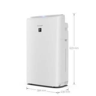 Sharp UA-KIN40E-W - wymiary