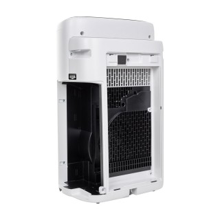 Sharp UA-KIN40E-W - widok tył, wyciągnięte filtry