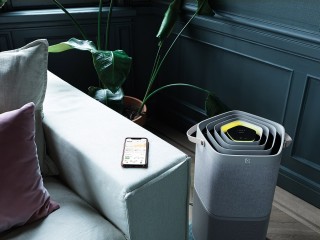 Electrolux Pure A9 PA91-605GY - wskaźnik pokazuje dobrą jakość powietrza