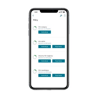 Zrzut z aplikacji Clean Home+