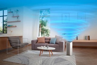 Philips Dual Scan AC3858/51 - aranżacja oczyszczacza