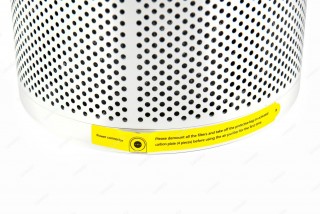 LIFAair LA352C - widok na dół, zaklejone złącze zasilania