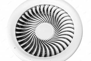 LIFAair LA502C - widok z góry, wywiew powietrza