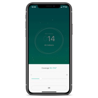 Xiaomi Mi Home - zrzut aplikacji, płynne zwiększenie mocy urządzenia