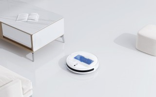 Mi Robot Vacuum-Mop 2 Lite - wizualizacja pracy w salonie