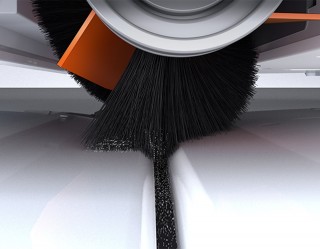 Mi Robot Vacuum Mop 2 Biały - zbliżenie na szczotkę