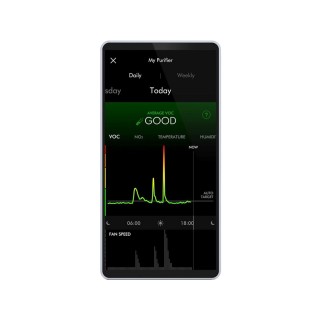 Zrzut z aplikacji Dyson Link