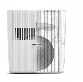 Venta Comfort Plus LW25 biały - przekrój urządzenia