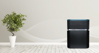 Venta AeroStyle LW73 czarny - aranżacja nawilżacza