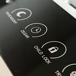 Air Clinic Home&Office - zabliżenie na panel sterowania