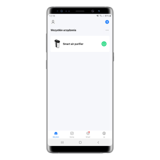 Zrzut z aplikacji Smart Life - Smart Living - wybór urządzenia