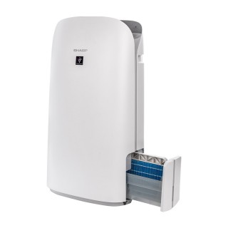 Sharp UA-KCP100E-W - widok z boku, filtr nawilżacza