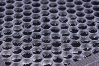 Filtr węglowy z bliska