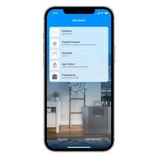 Zrzut z aplikacji Venta - dodawanie urządzenia