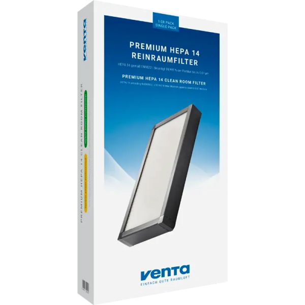 Filtr do oczyszczacza Filtr VENTAcel H14 Professional