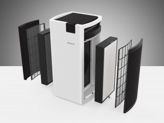 Boneco P710 - rozłożone filtry