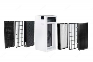 Boneco P710 - rozłożone filtry