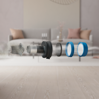 Electrolux Animal 700 Pet EP71AB14UG - system filtracji