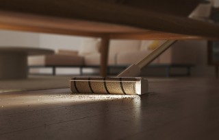 Dreame R10 - podświetlenie LED