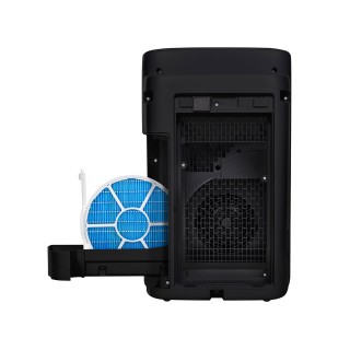 Sharp UA-KIN42E-H - widok tyłem, filtr nawilżacza