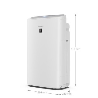 Sharp UA-KIN52E-W - wymiary oczyszczacza powietrza