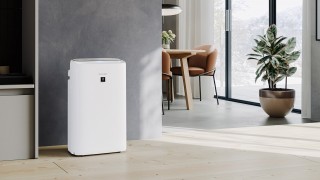 Sharp UA-KIN52E-W - aranżacja oczyszczacza w salonie