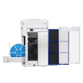 Sharp UA-KIN52E-W - rozłożone filtry