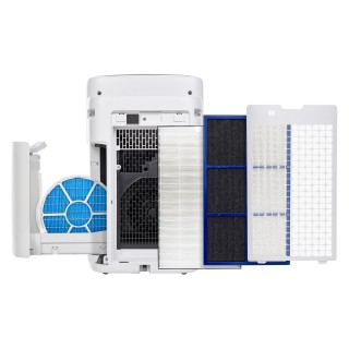 Sharp UA-KIN52E-W - rozłożone filtry