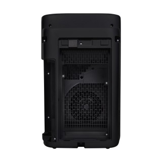 Sharp UA-KIN52E-H - widok z tyłu, wyciągnięte filtry oraz zbiornik na wodę