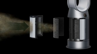 Dyson Purifier Hot+Cool™ Autoreact HP7A - etapy filtracji