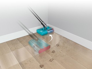 Dyson V15s Detect™ Submarine - odkurzanie i mycie podłogi