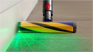 Dyson V15s Detect™ Submarine - podświetlenie LED szczotki