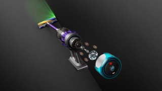 Dyson Gen5detect™ Absolute - przekrój urządzenia