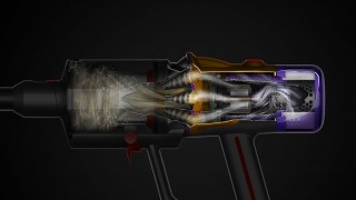 Dyson V12 Detect Slim™ Absolute - przekrój urządzenia