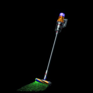 Dyson V12 Detect Slim™ Absolute - działanie elektroszczotki Fluffy Optic™