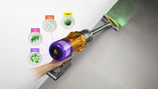 Dyson V12 Detect Slim™ Absolute - wyświetlacz LCD