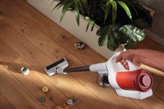 Miele Duoflex HX1 TerraRed - odkurzanie podłogi