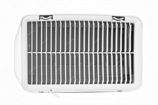 LIFAair LAF200 od dołu, otwór nawiewny dla obiegu wewnętrznego