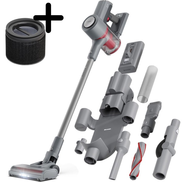 Odkurzacz pionowy Sharp VC-SV20AEU-S