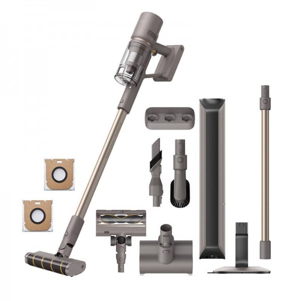 Dreame Z10 Station - odkurzacz pionowy z dostępnymi akcesoriami