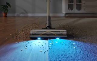 Dreame Z10 Station - działanie podświetlenia LED