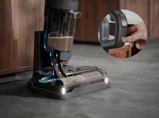 Electrolux Aqua Ultimate 800 Wet&Dry EW81U3DB - funkcja samoczyszczenia