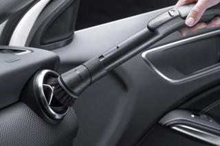 Ssawka pędzlowa Miele z obrotowym przegubem - odkurzanie auta