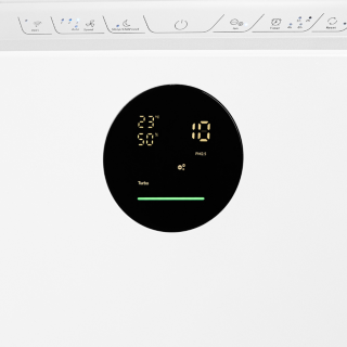 Klarta Stor 3 White - zbliżenie na wyświetlacz