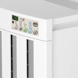 EcoAir Droid - panel sterowania z bliska