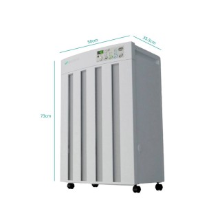 EcoAir Droid - wymiary osuszacza powietrza